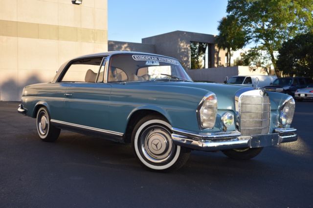 1967 Mercedes Benz 250SE W111 Coupe MANUAL - Beautifully Restored! 1967 Mercedes-Benz 250SE Coupe