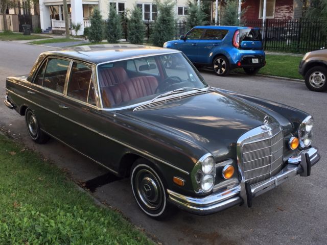 1967 Mercedes-Benz 300-Series 109.015 w. M189 Motor in Graphite Grey w.Red int. - photo 6