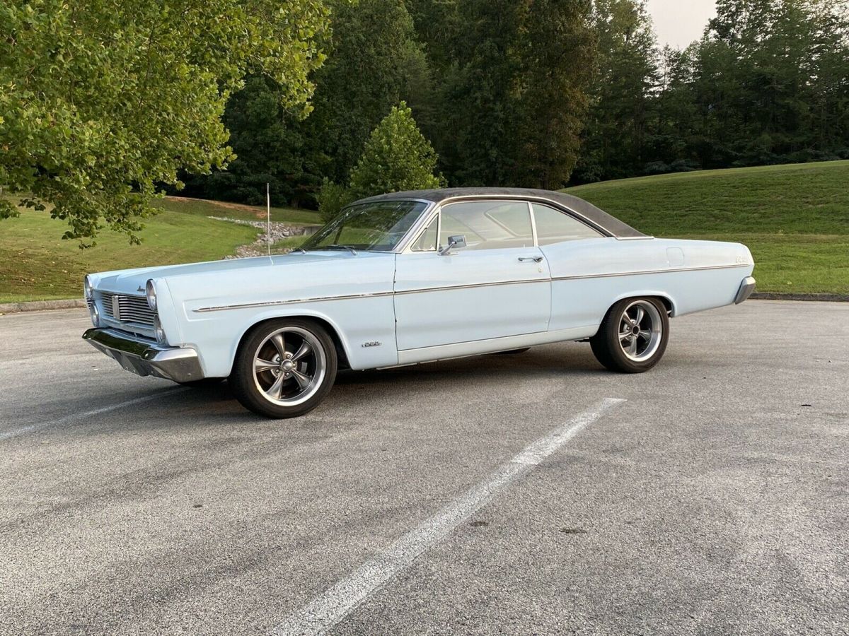 1967 Mercury Comet Coupe Blue RWD Manual Capri 1967 Mercury Comet Capri