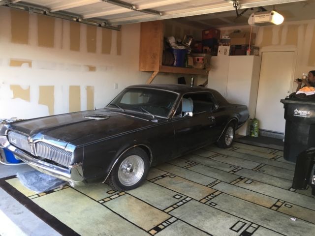 1967 Mercury Cougar - Dark Silver w/Black Interior - Two Engines 1967 Mercury Cougar