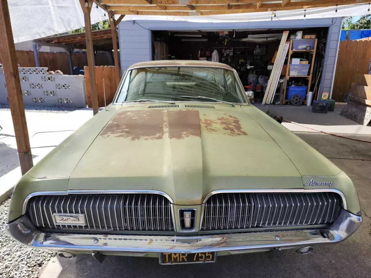 1967 Mercury Cougar Green 1967 Mercury Cougar