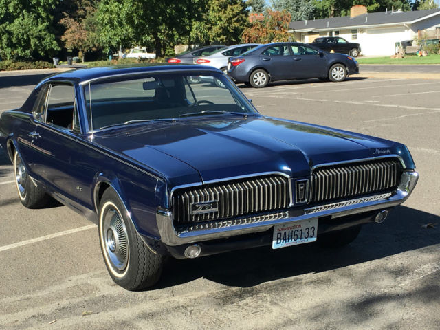 1967 Mercury Cougar GT 390 FE 4 speed original. like Ford Mustang 1967 Mercury Cougar GT