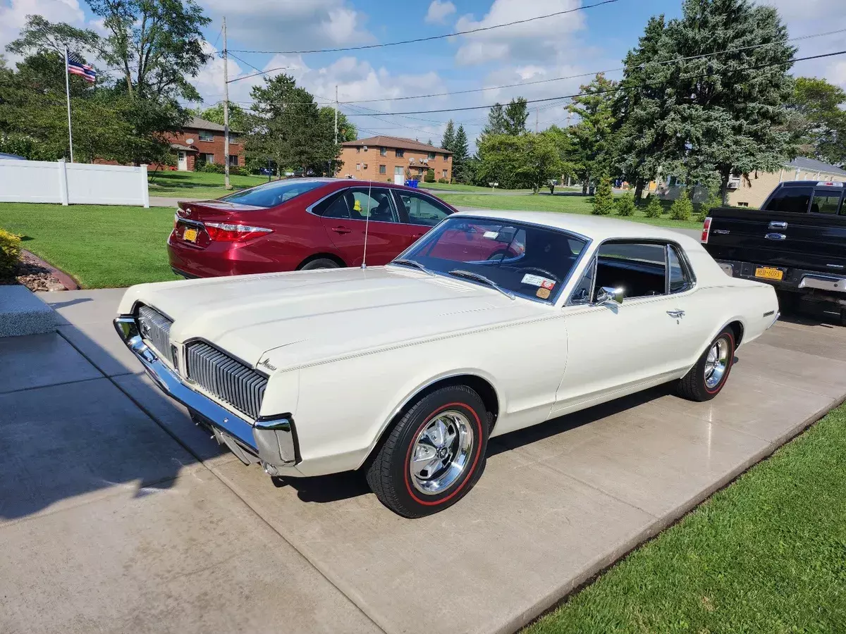 1967 Mercury Cougar White RWD Automatic 1967 Mercury Cougar