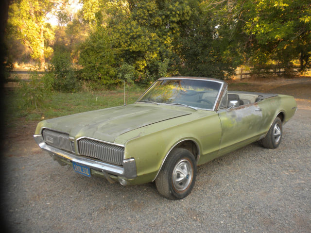 1967 Mercury Cougar XR7 Barn Find 1967 Mercury Cougar XR7