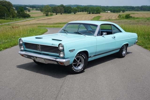 1967 Mercury Cyclone GT 390 4-Speed Fully Restored Rare Turquoise 1967 Mercury Cyclone