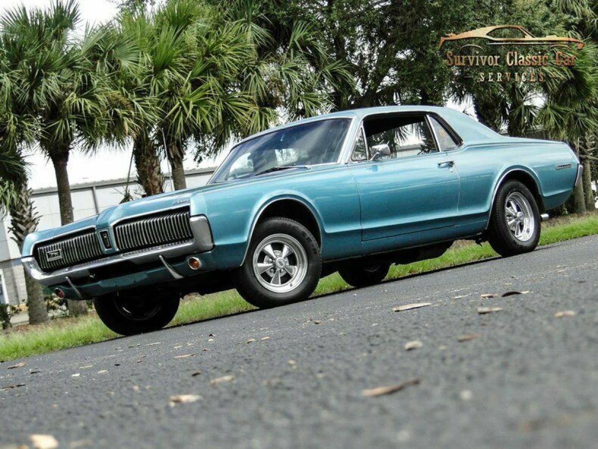 1967 MercuryCougarTrafalgar BlueSurvivor Classic Car Services LLC 1967 Mercury Cougar