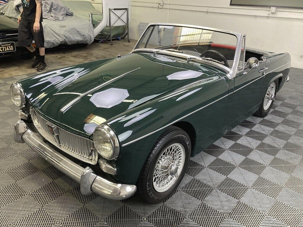 1967 MG Midget 1967 MG MIDGET MKII CONVERTIBLE. BRITISH RACING GREEN - photo 8