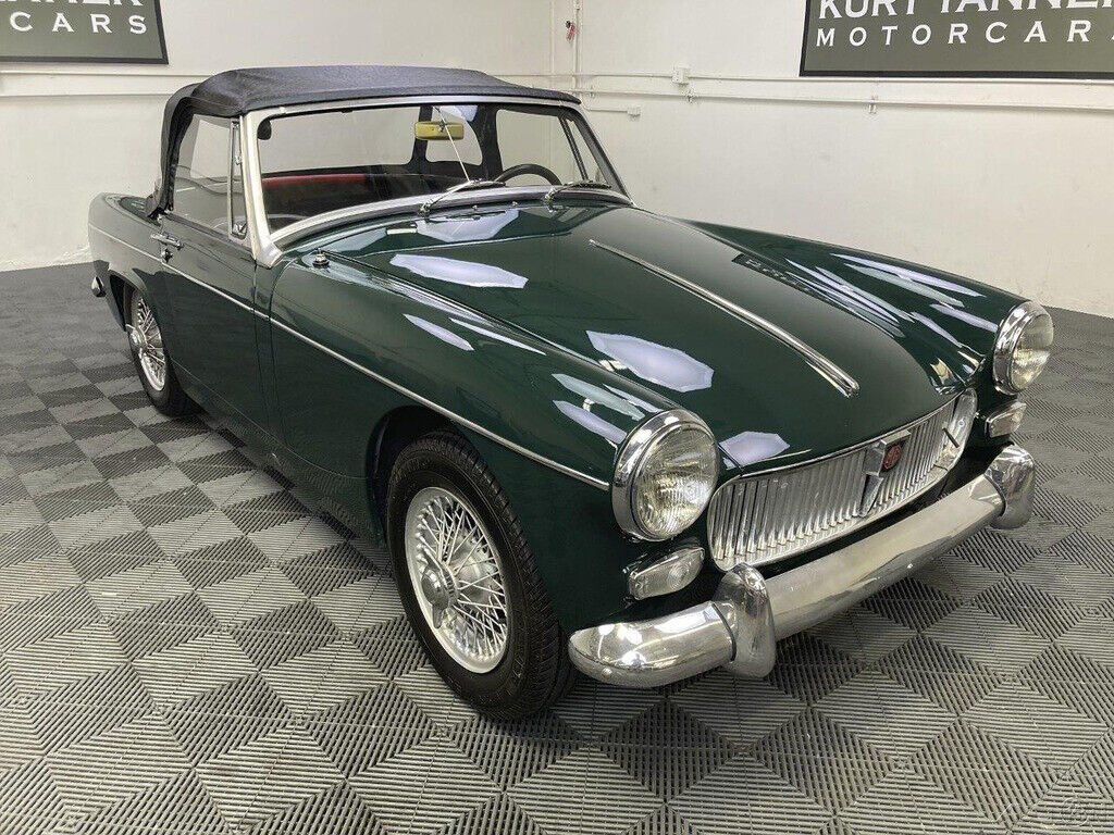 1967 MG Midget 1967 MG MIDGET MKII CONVERTIBLE. BRITISH RACING GREEN - photo 9