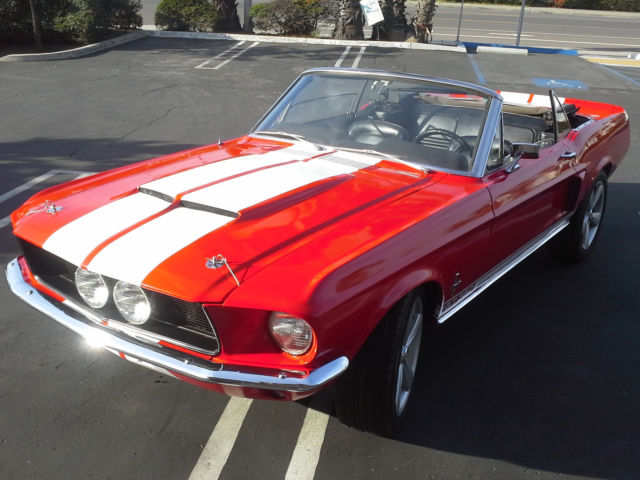 1967 Mustand Convertible Shelby GT350 Replica 1967 Ford Mustang Convertible