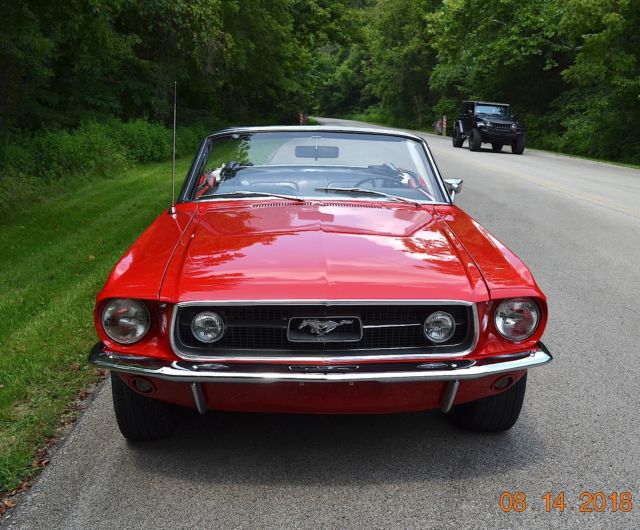 1967 Ford Mustang CONVERTIBLE GTA 289 AUTO PS PB - photo 6