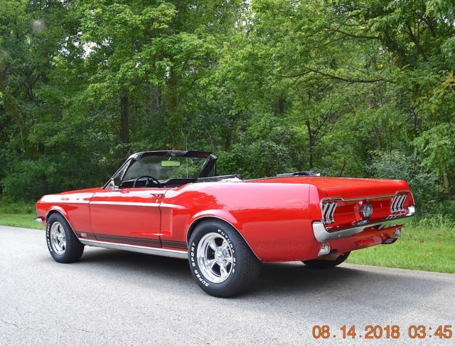 1967 Ford Mustang CONVERTIBLE GTA 289 AUTO PS PB - photo 7