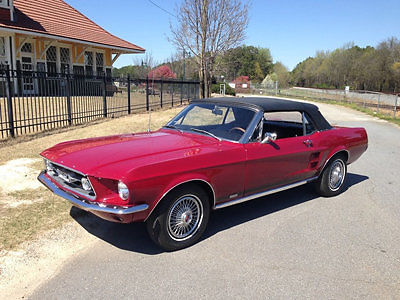 1967 Mustang Convertible 302 V8 Auto New Power Top PS PDisc GT Dual Exhaust 1967 Ford Mustang Convertible V8