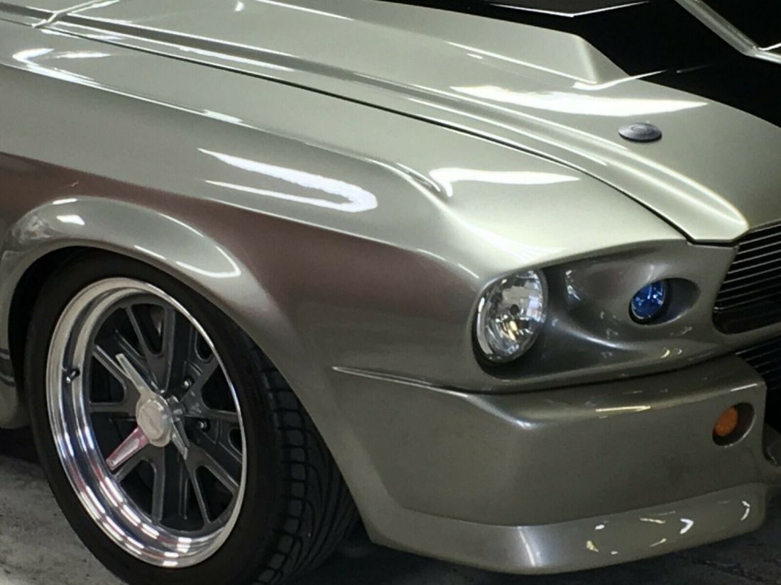 1967 MUSTANG FASTBACK ELEANOR FUEL INJECTED 600HP RESTOMOD 1968 mustang fastback 1967 Ford Mustang fastback
