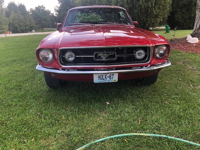 1967 Mustang with GT Enhances 1967 Ford Mustang GT