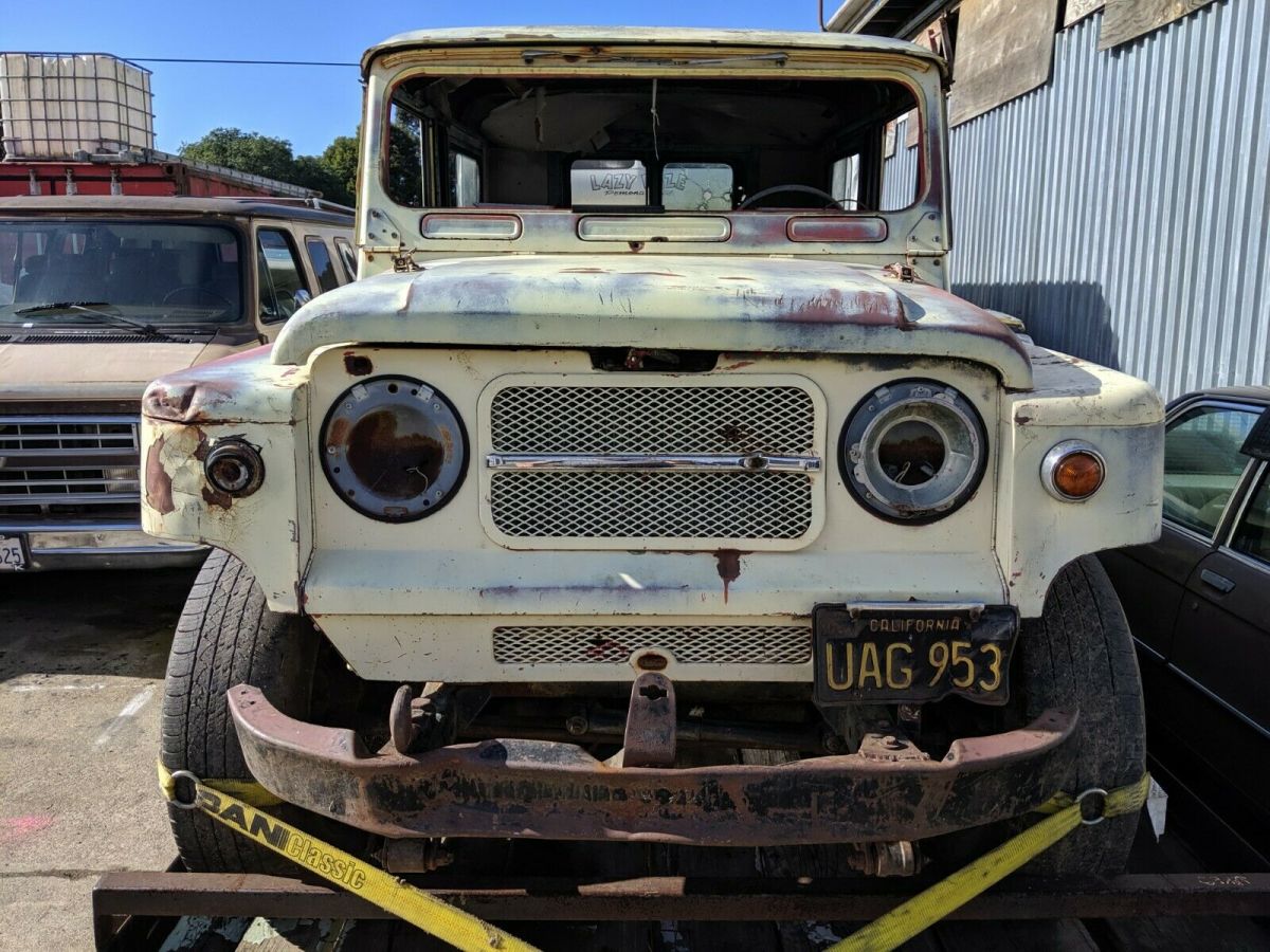 1967 Nissan Patrol --PROJECT!-- California car 1967 Nissan Patrol