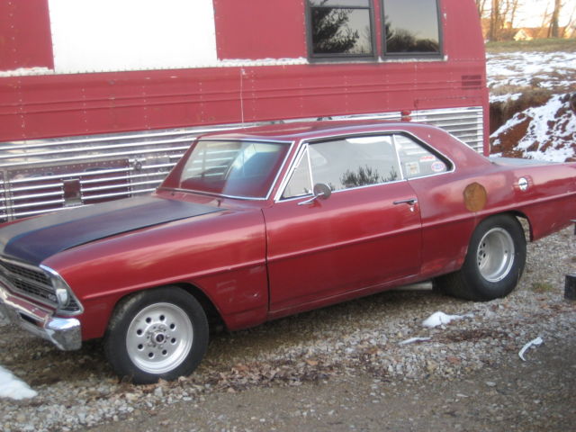 1967 nova 2 door hard top pro street project rod 1967 Chevrolet Nova none