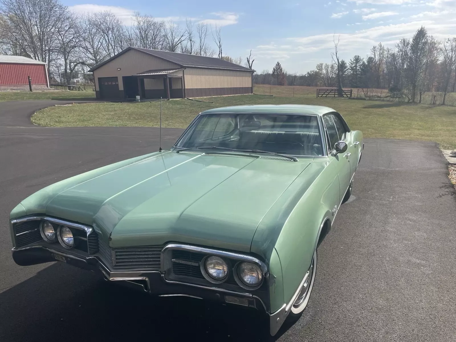 1967 Oldsmobile 88 green - photo 8