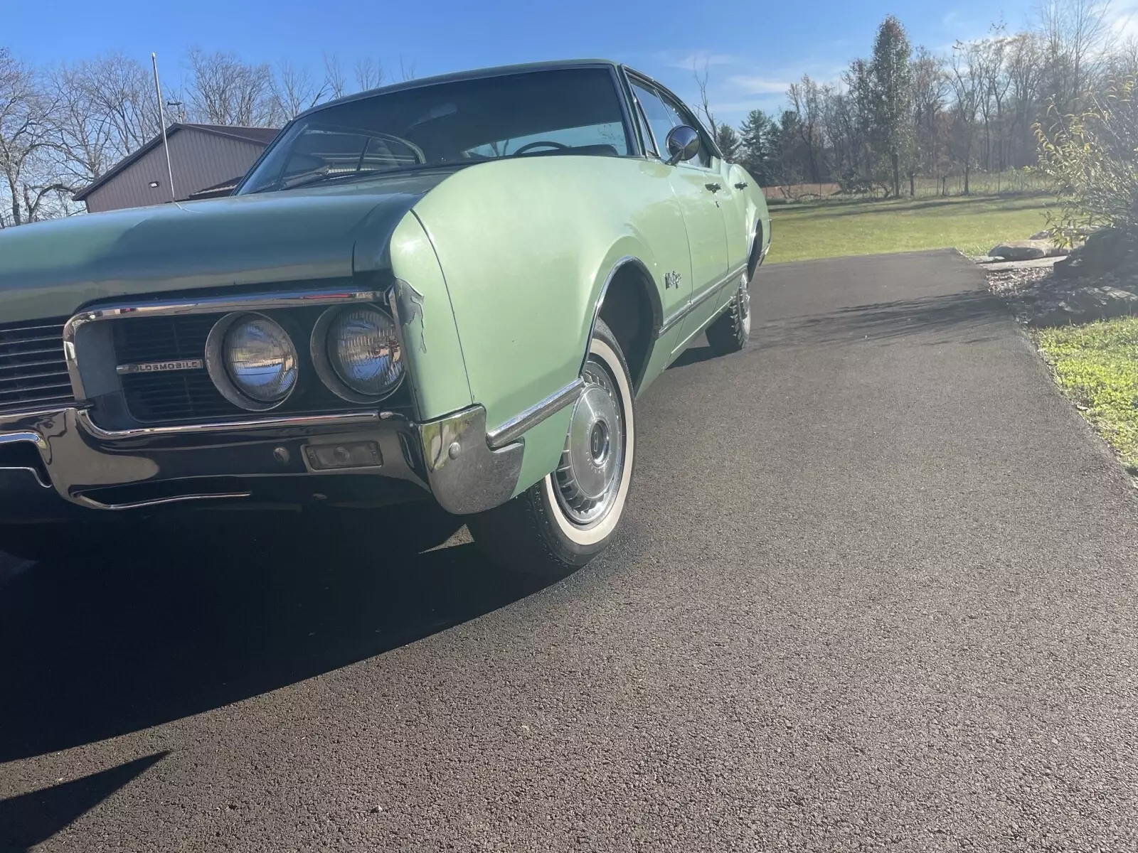 1967 Oldsmobile 88 green - photo 9