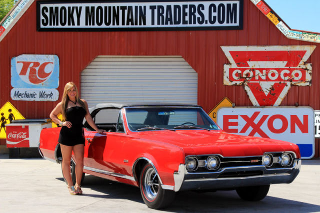 1967 Oldsmobile Cutlass 442 FREE SHIPPING Convertible 400 Muncie Factory Air PS 1967 Oldsmobile Cutlass 442