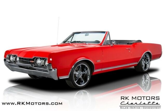 1967 Oldsmobile Cutlass Supreme 442 Spanish Red Convertible 455 V8 3 Speed Autom 1967 Oldsmobile Cutlass Supreme 442