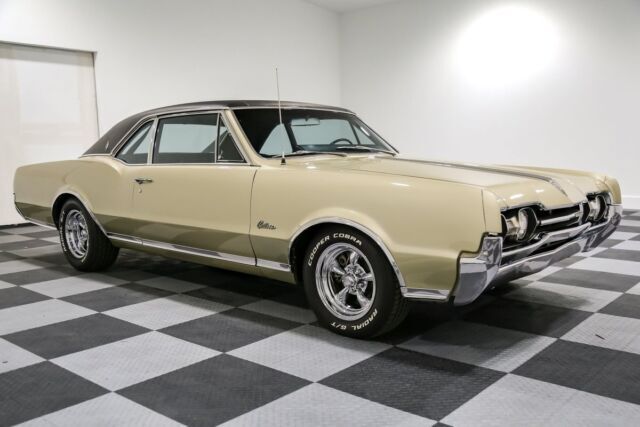 1967 Oldsmobile Cutlass Supreme Turnpike Cruiser 57204 Miles Champagne Coupe Tu 1967 Oldsmobile Cutlass Supreme Turnpike Cruiser