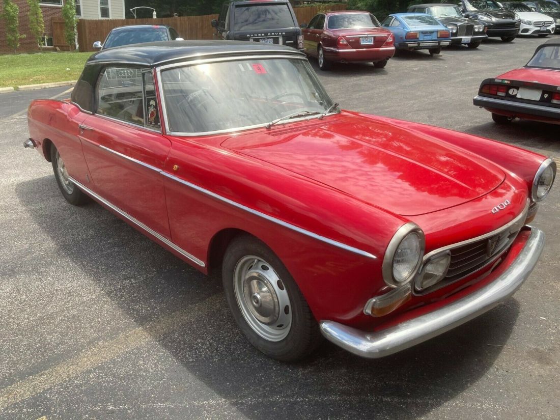 1967 PEUGEOT 404 CONVERTIBLE W/HARD TOP.**1 OWNER**VERY RARE FIND!!!! 1967 Peugeot 404 CONV