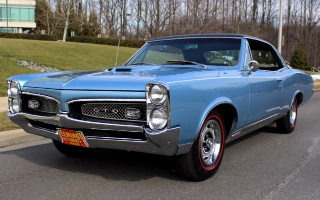 1967 Pontiac GTO PHS Docs