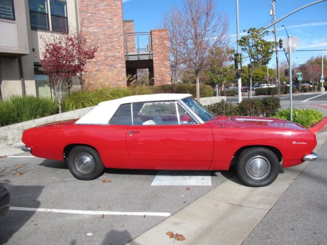 1967 Plymouth Barracuda Convertible 1967 Plymouth Barracuda