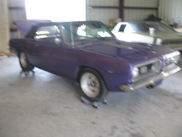 1967 Plymouth Barracuda Convertible 383 4-Speed Solid Car 1967 Plymouth Barracuda