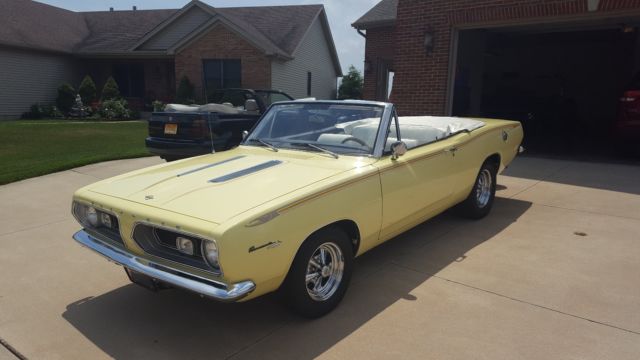 1967 Plymouth Barracuda Convertible Excellent Condition 1967 Plymouth Barracuda