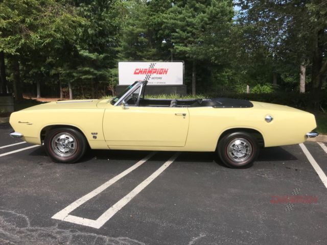 1967 Plymouth Barracuda Formula S - photo 4