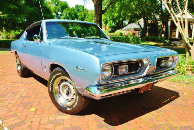 1967 Plymouth Barracuda Formula S 383 Big Block V8 4-Speed Immaculate Muscle Car 1967 Plymouth Barracuda Formula S 383 Big Block 4-Speed Superb Example