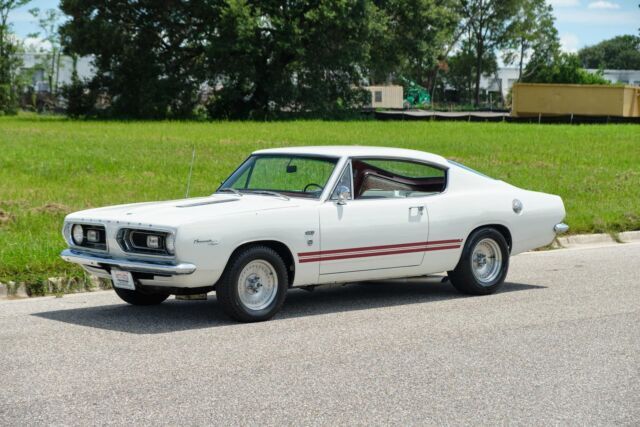1967 Plymouth Barracuda HEMI 426 V8 Engine White 1967 Plymouth Barracuda HEMI 426 V8 Engine
