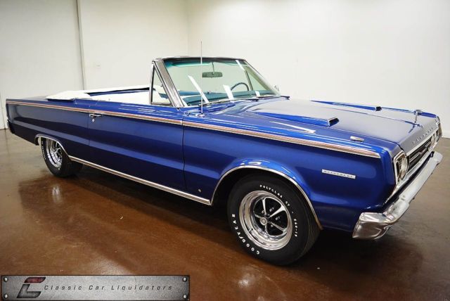 1967 Plymouth Belvedere Big Block 4 Speed Convertible 1967 Plymouth Belvedere Car
