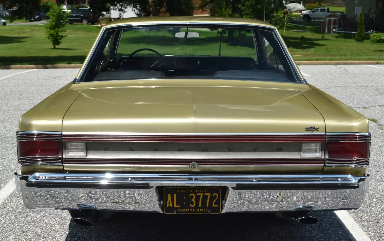 1967 Plymouth GTX 440 Wedge No. Match Restored Govier Report - photo 6