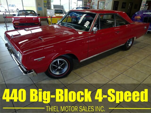 1967 Plymouth GTX 4-SPEED 59343 Miles Burgundy Manual 1967 Plymouth GTX 4-SPEED