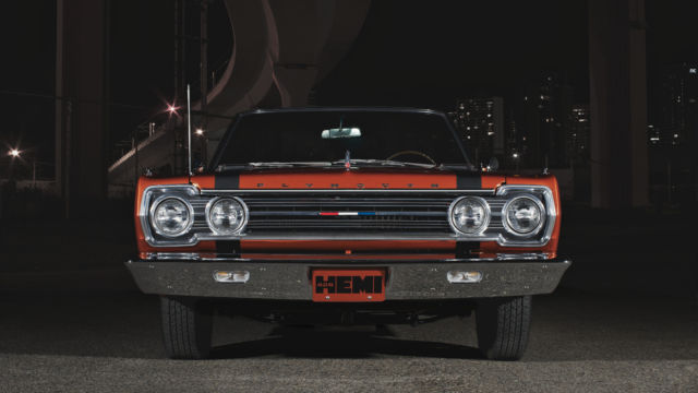 1967 Plymouth GTX 426 HEMI with Broadcast Sheet, Rotisserie Restored 1967 Plymouth GTX