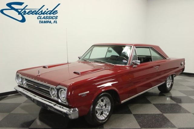 1967 Plymouth GTX 80695 Miles Dark Red Hardtop 440 Super Commando V8 3 Speed Au 1967 Plymouth GTX --