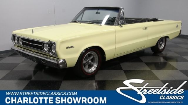 1967 Plymouth Satellite Convertible Convertible 383 V8 4 Speed Manual Classic Vi 1967 Plymouth Satellite Convertible