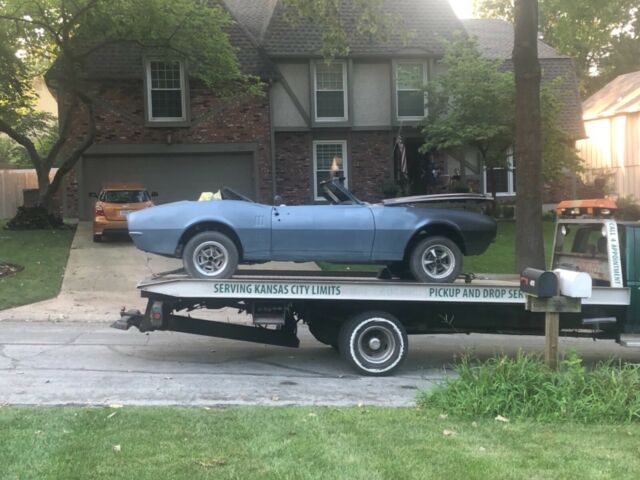 1967 Pontiac Firebird "No Engine but whole Vehicle"