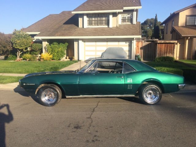 1967 Pontiac Firebird 326 V8 Auto Original Owner Ca Black Plates 1967 Pontiac Firebird