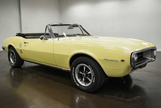 1967 Pontiac Firebird 38531 Miles Mayfair Maize Convertible 3.8L Overhead Cam 6 1967 Pontiac Firebird --