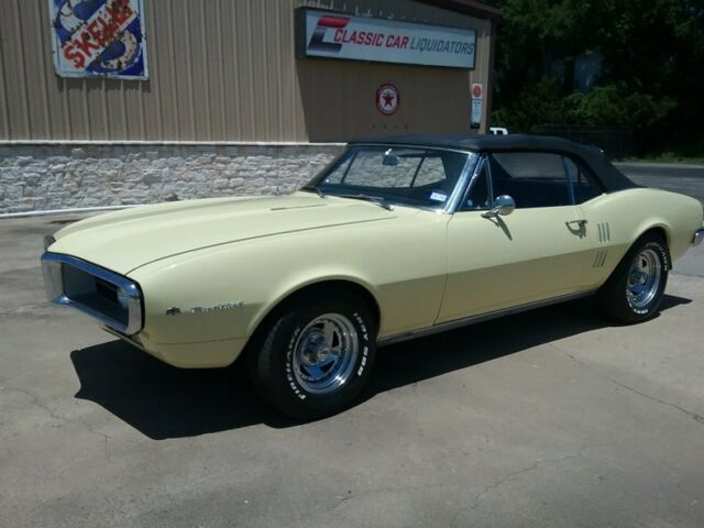 1967 Pontiac Firebird 38531 Miles Mayfair Maize Convertible 3.8L Overhead Valve 1967 Pontiac Firebird --