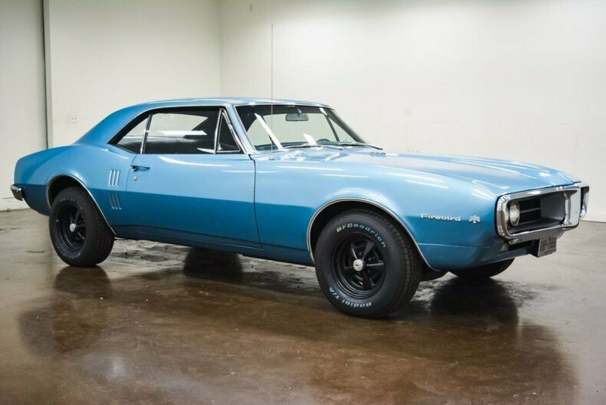 1967 Pontiac Firebird 38745 Miles BLUE Coupe 350 Chevrolet V8 Turbo 350 1967 Pontiac Firebird