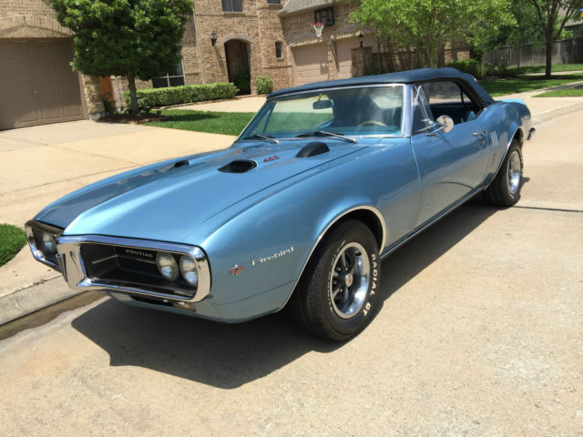 1967 Pontiac Firebird 400 3sp Conv 1967 Pontiac Firebird