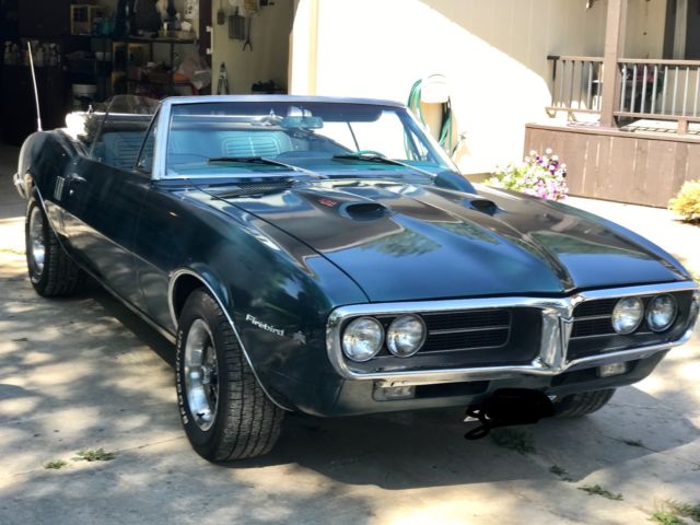 1967 Pontiac Firebird 400 4 Speed Posi Convertible Rally Cluster Hood Tach 1967 Pontiac Firebird 400