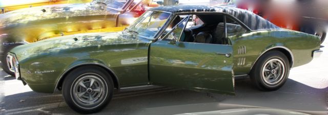 1967 PONTIAC FIREBIRD 400, 4-SPEED, RESTORED SHOW WINNER 1967 Pontiac Firebird 400
