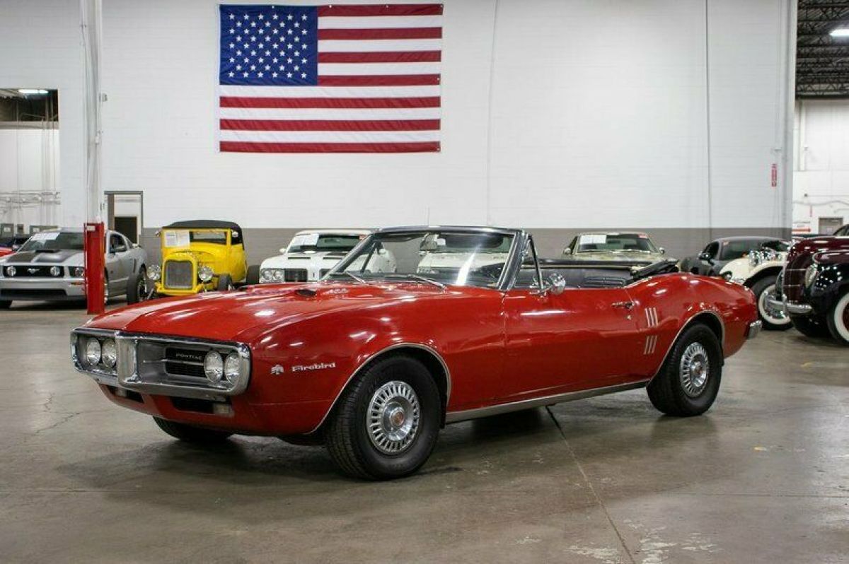 1967 Pontiac Firebird 400 87559 Miles Red 400ci 6.6L V8 4-Speed Manual 1967 Pontiac Firebird 400