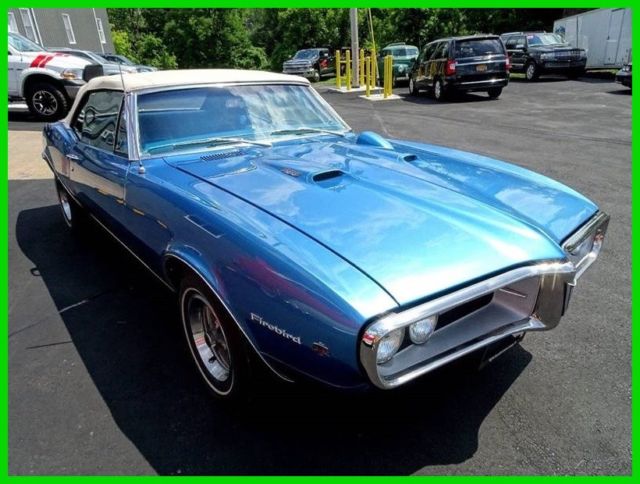 1967 Pontiac Firebird 400 Convertible Numbers Matching National Show Winner 1967 Pontiac Firebird 400