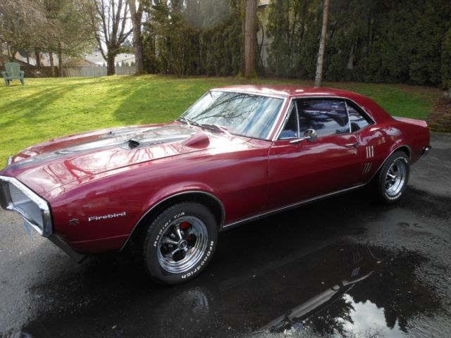 1967 Pontiac Firebird 400 (Less than 100 miles on Frame off Restoration) 1967 Pontiac Firebird Firebird 400 with Deluxe Interior